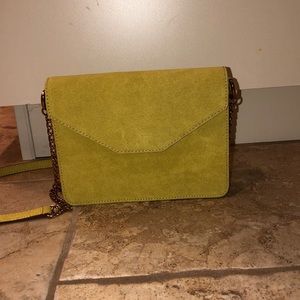 Ann Taylor Suede Crossbody